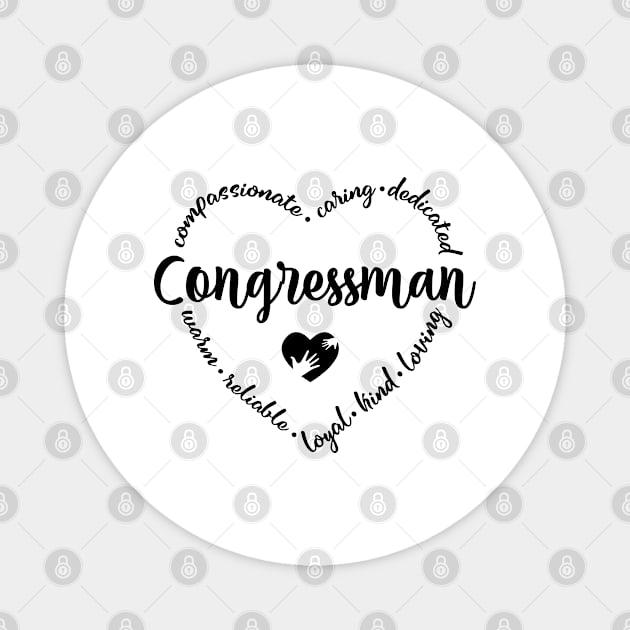 Congressman Magnet by HeroGifts